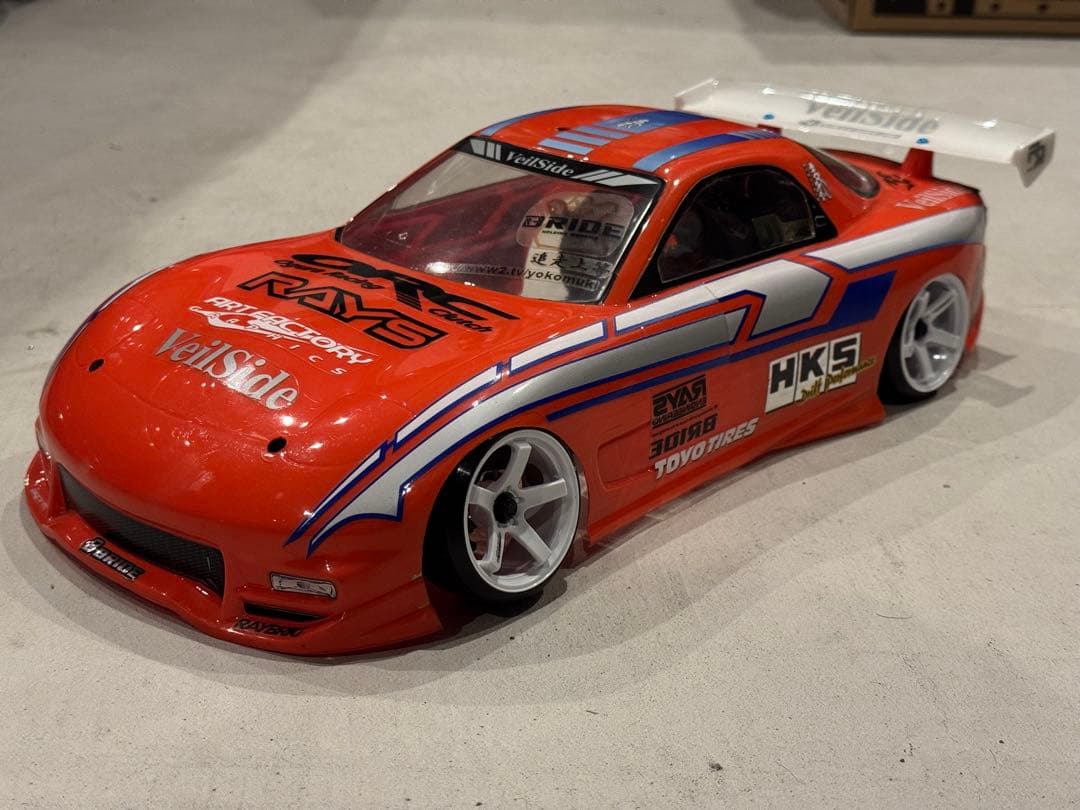 もうない！絶版！HPI ヴェイルサイドRX-7 FD！RDXなどに！