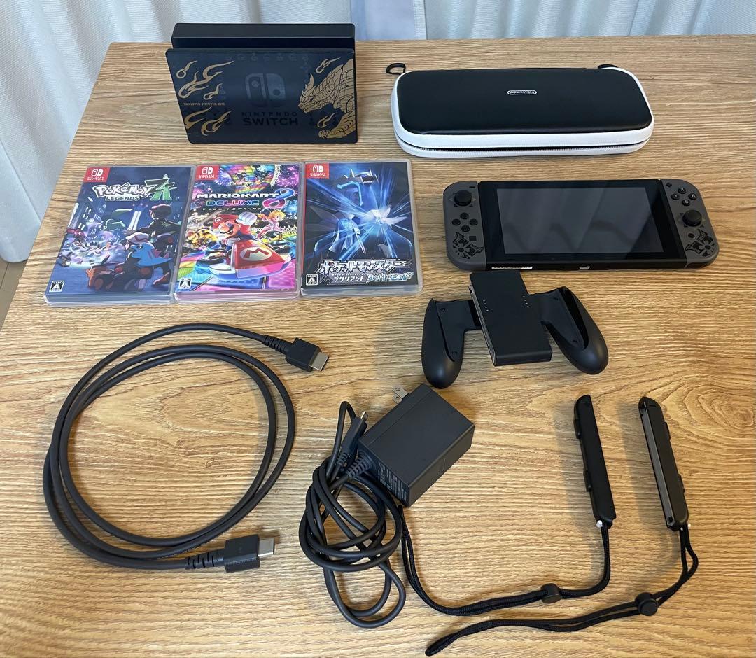 Nintendo Switch 本体 + ゲームソフト3本セット