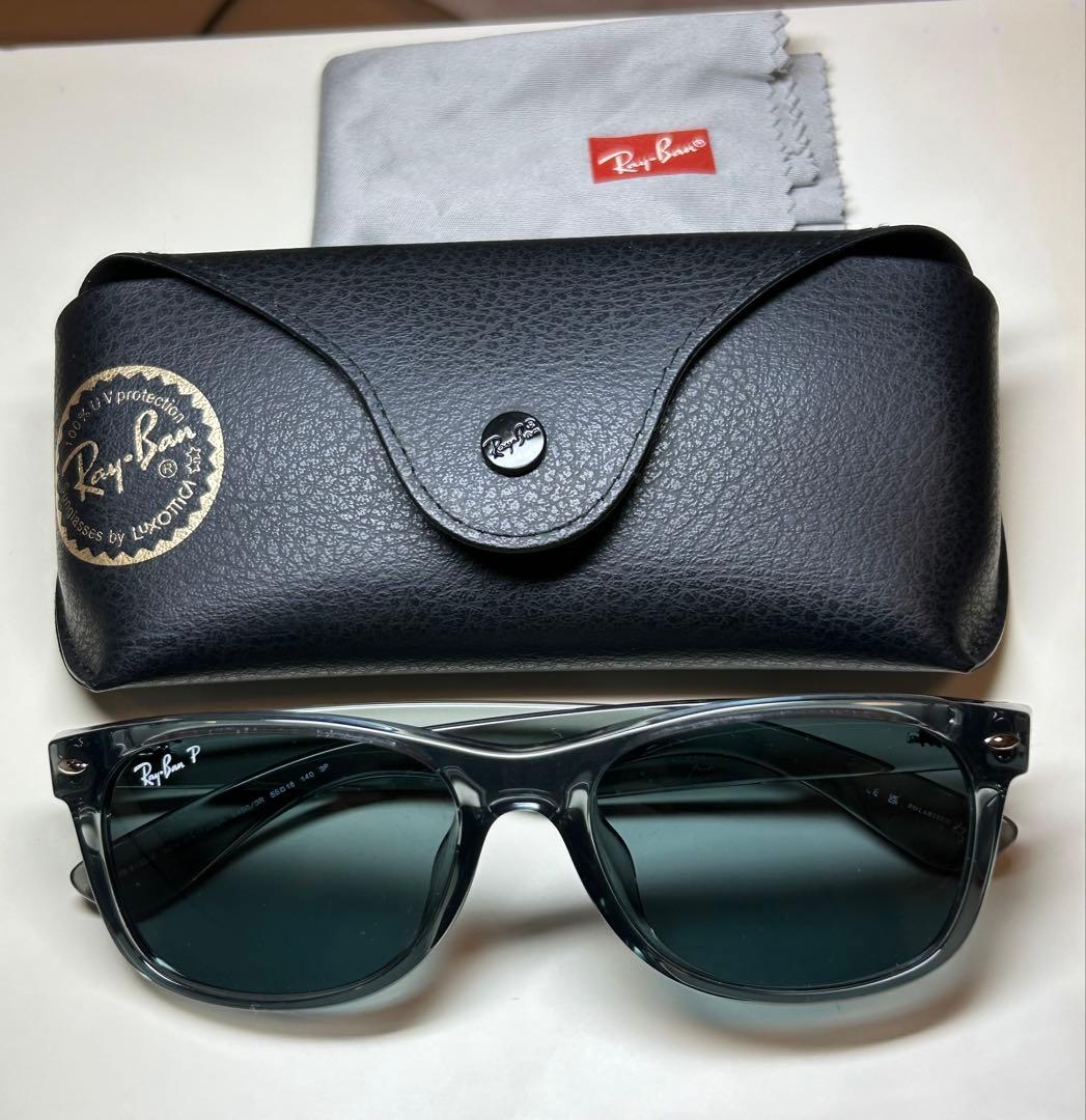 Ray-Ban 偏光サングラス グレー　RB2132-F