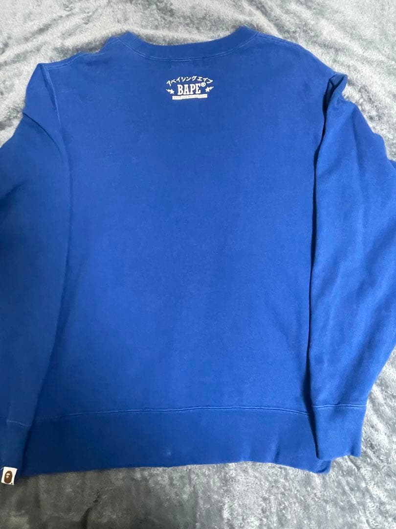 ‘’なちゃんさん専用,,A Bathing Ape スウェット Lサイズ 青