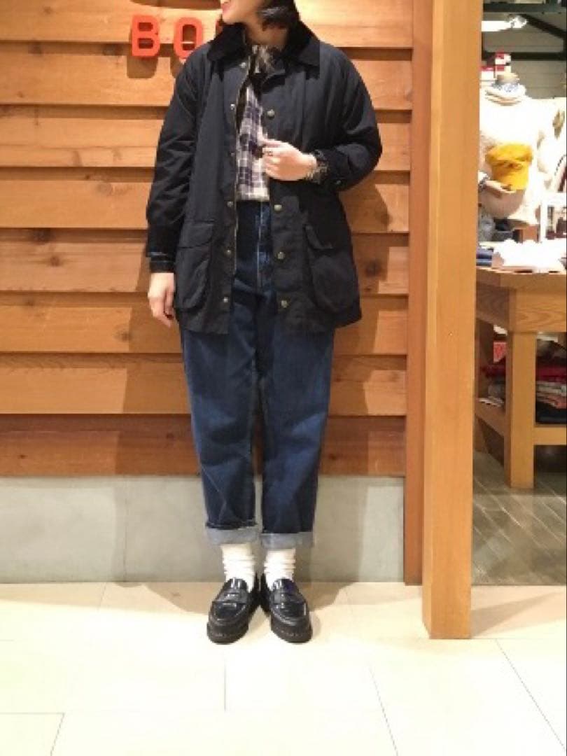 BEAMS BOY ウェザーワックスライトブルゾン