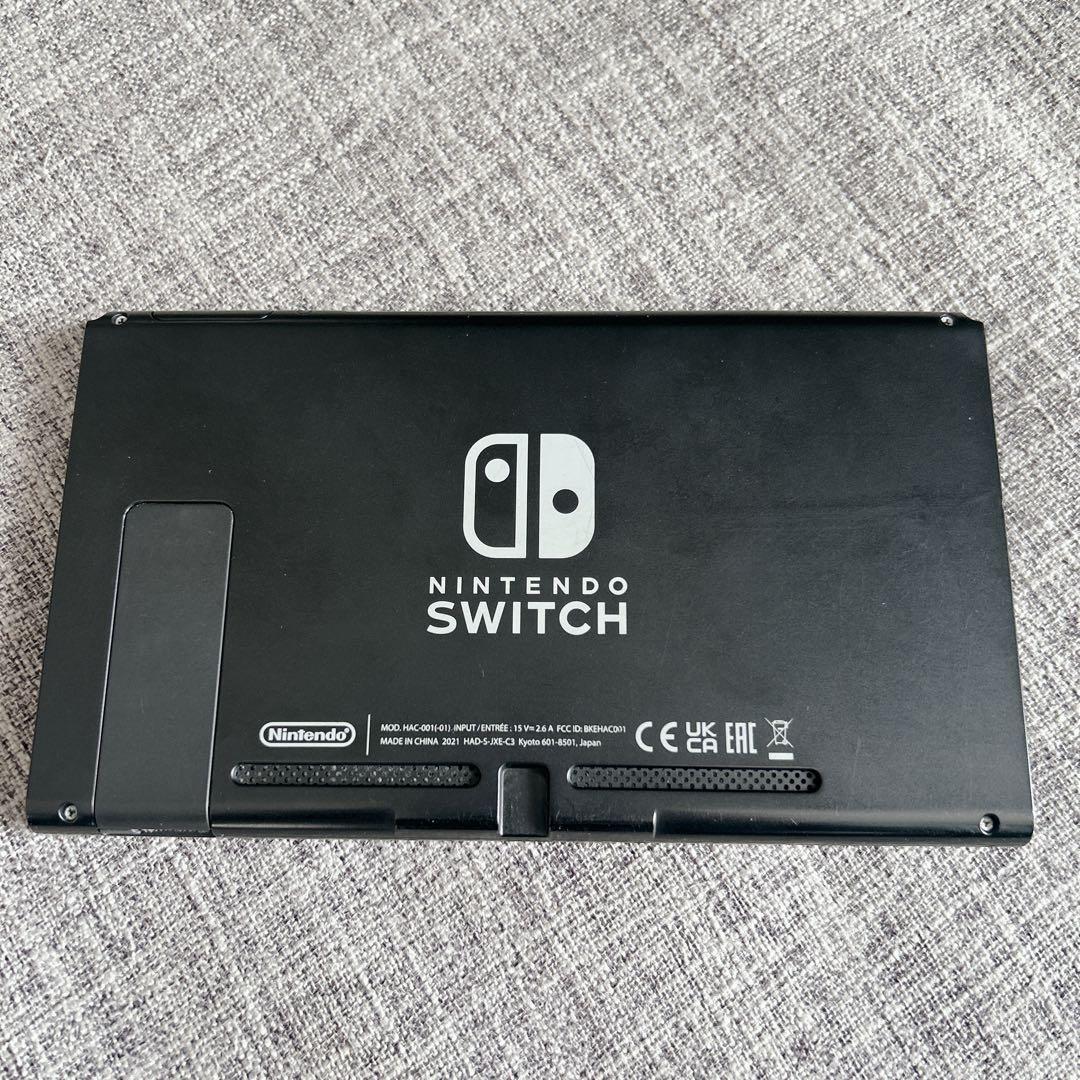 【液晶キズなし】Nintendo Switch バッテリー強化版 2021年