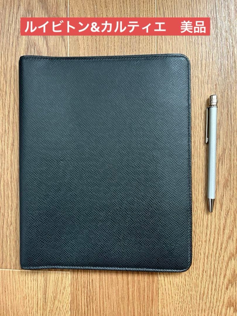 ルイビトンA5ノートカバー&カルティエボールペン　セット