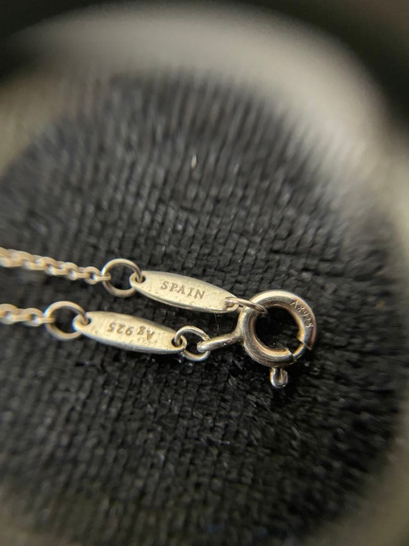 TIFFANY ティファニー アクアマリン 0.06ct ネックレス