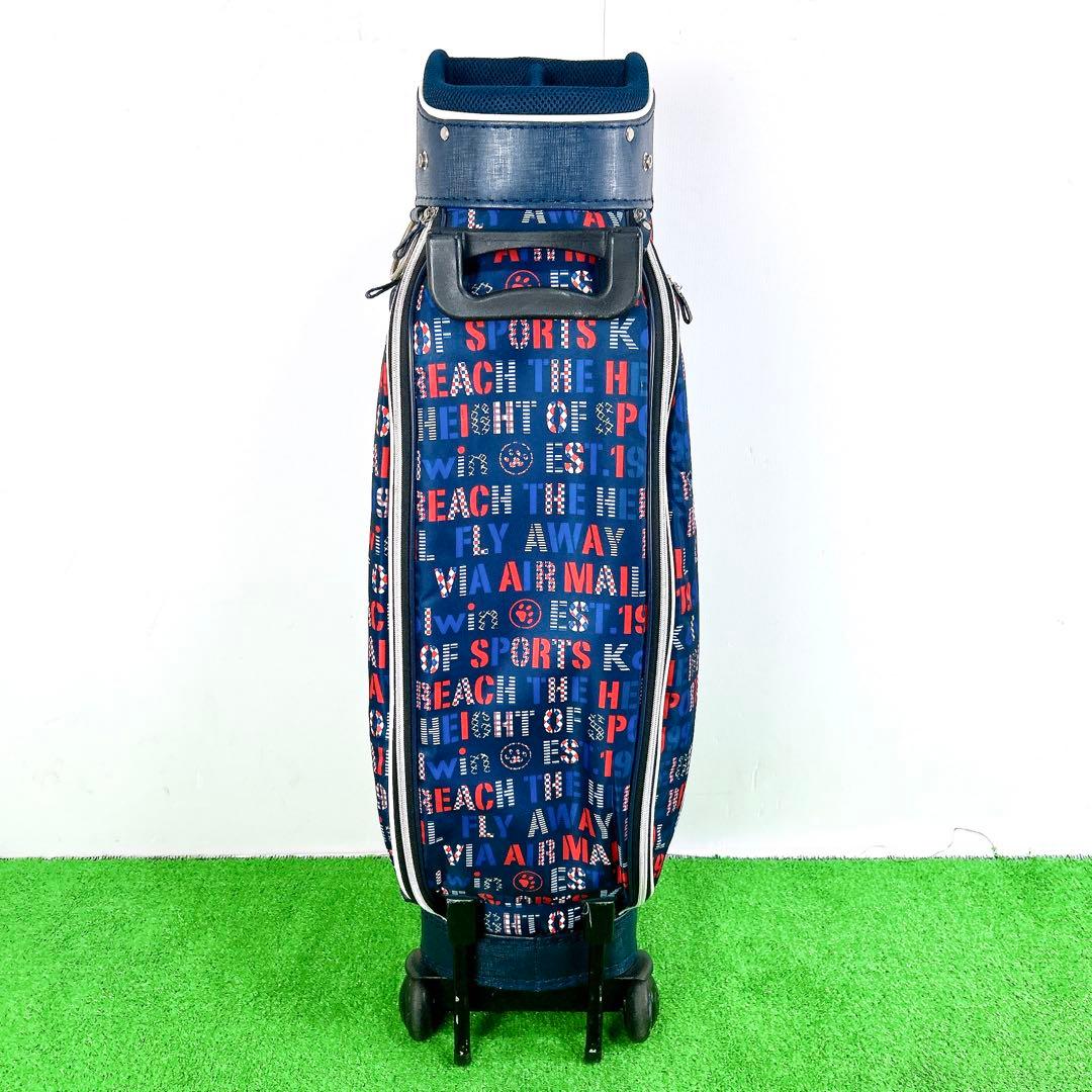 Kolwinコルウィン　レディース　キャスター付きキャディバッグ　コロコロ