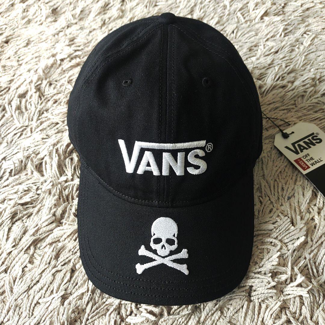 【新品タグ付き】マスターマインド　vans コラボ　キャップ　ブラック