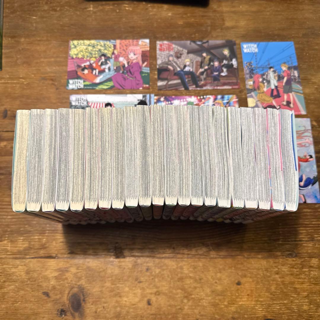 初版　ウィッチウォッチ　1巻〜21巻　帯付き　全巻セット
