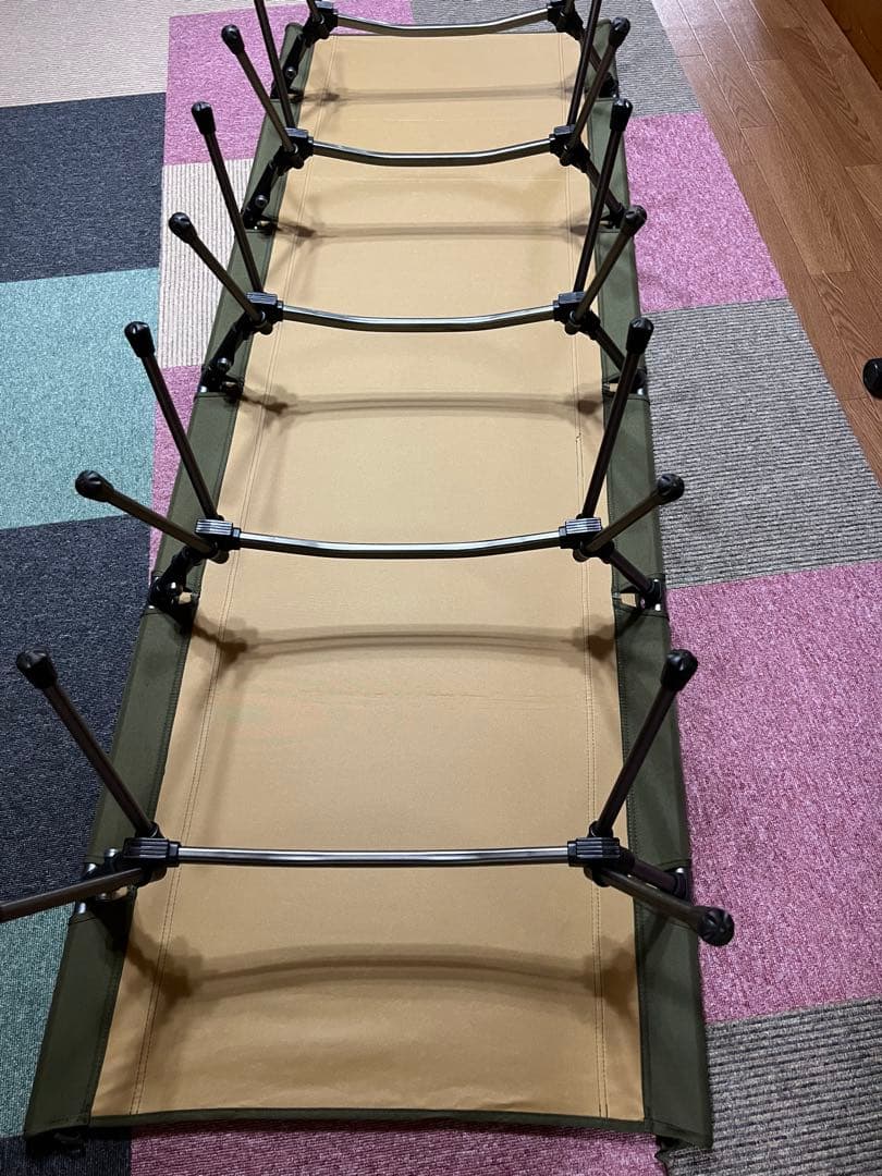 2WAYコット キャンプ ベッド アウトドア ツーリング