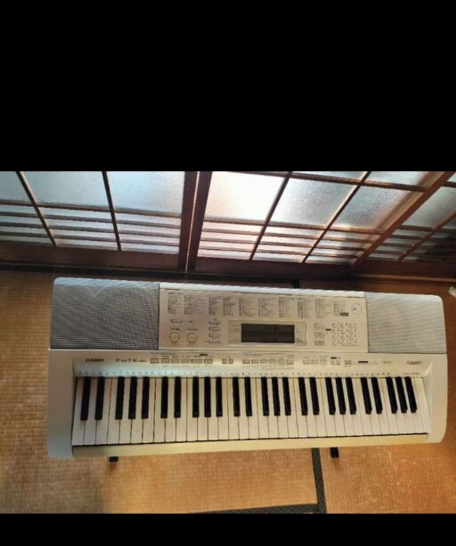 CASIO 電子ピアノ ホワイト スタンド付き