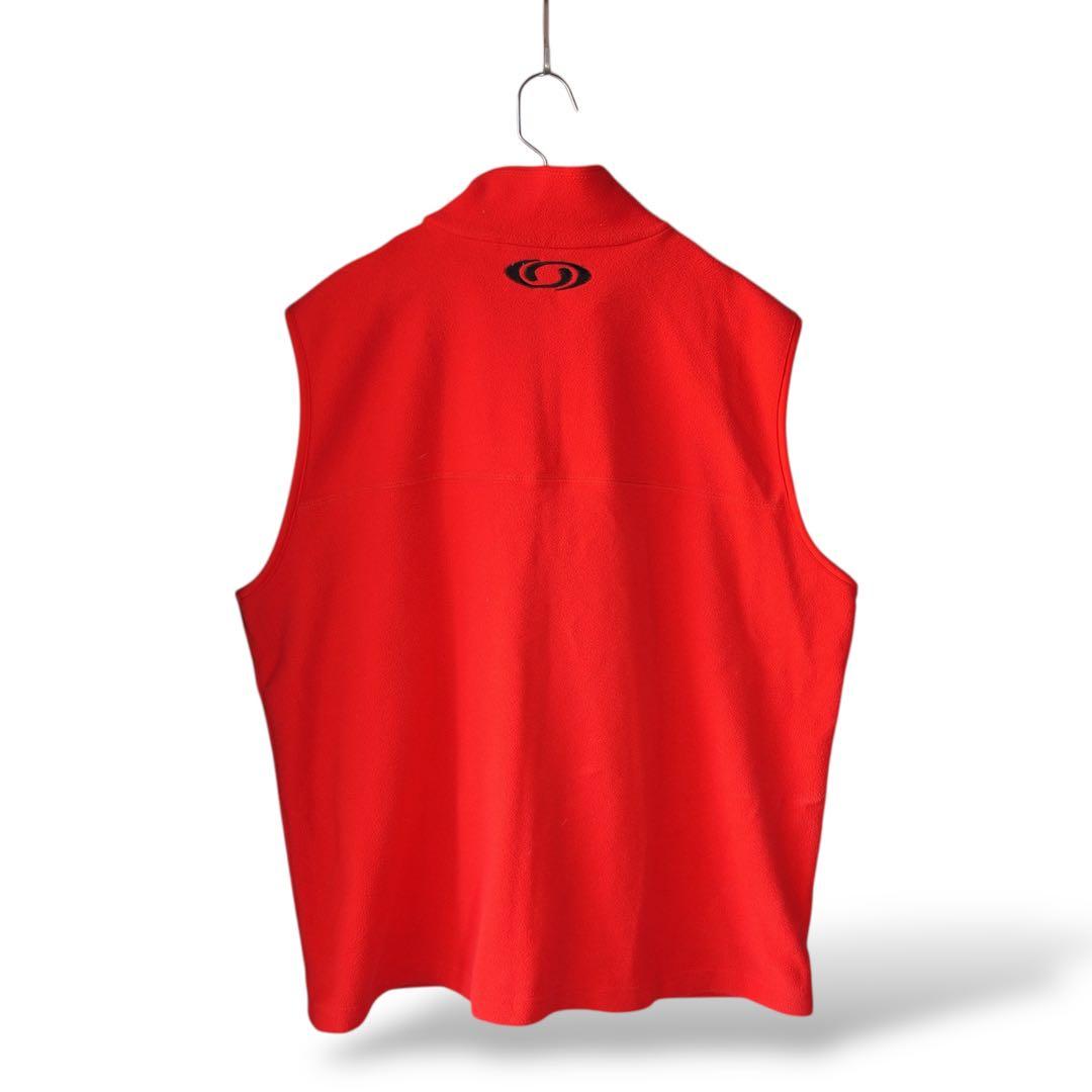 Vintage SALOMON 90s フリース ベスト 古着 テック