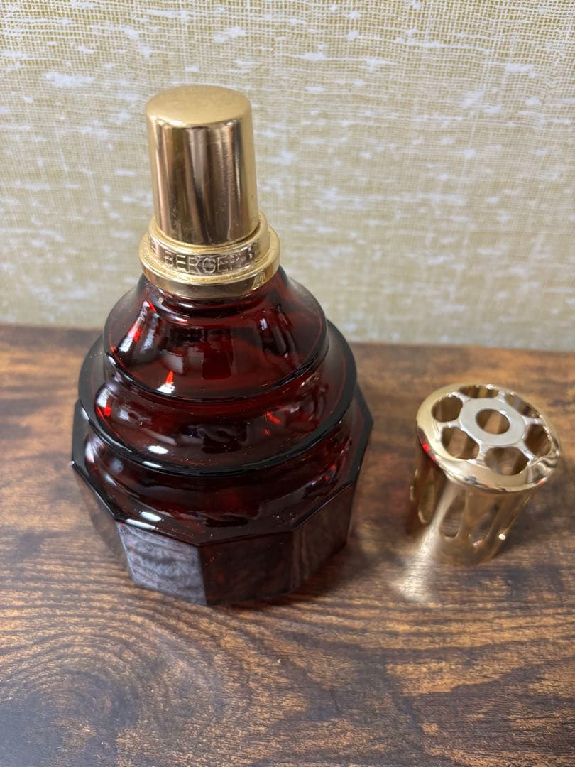 ランプベルジェ アロマランプ＃33774ベル ルージュ ゴールドキャップ