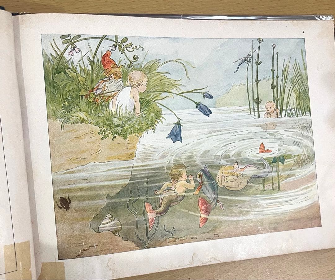 NO.302 超希少 レア 古書 アンティーク 洋書 児童書 ドイツ　妖精　小人