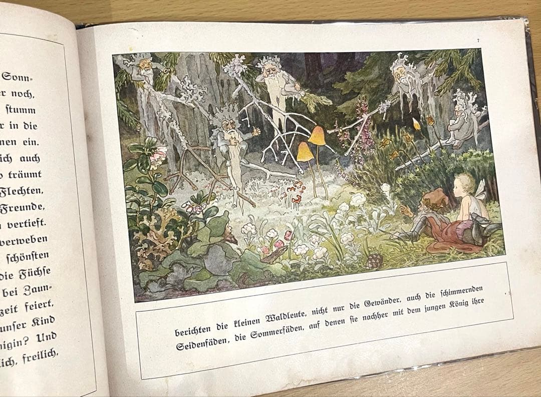NO.302 超希少 レア 古書 アンティーク 洋書 児童書 ドイツ　妖精　小人