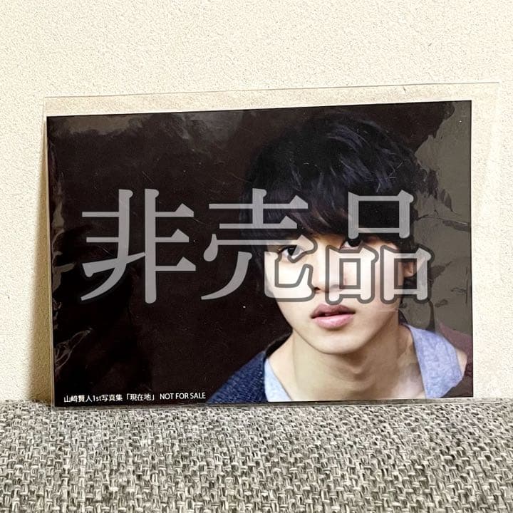 山﨑賢人　山崎賢人　直筆サイン入り写真集