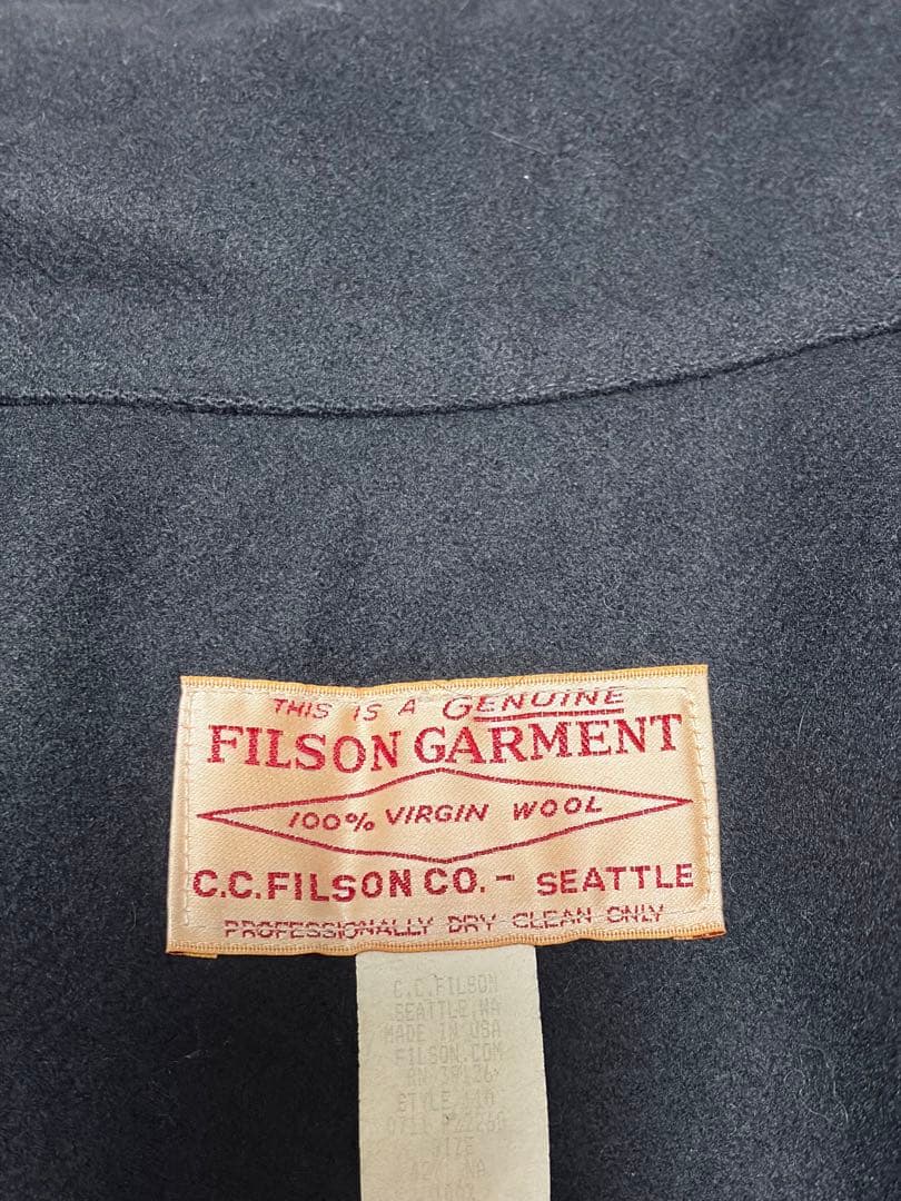 アメリカ製フィルソンのシングルマッキーノクルーザージャケットウールジャケット