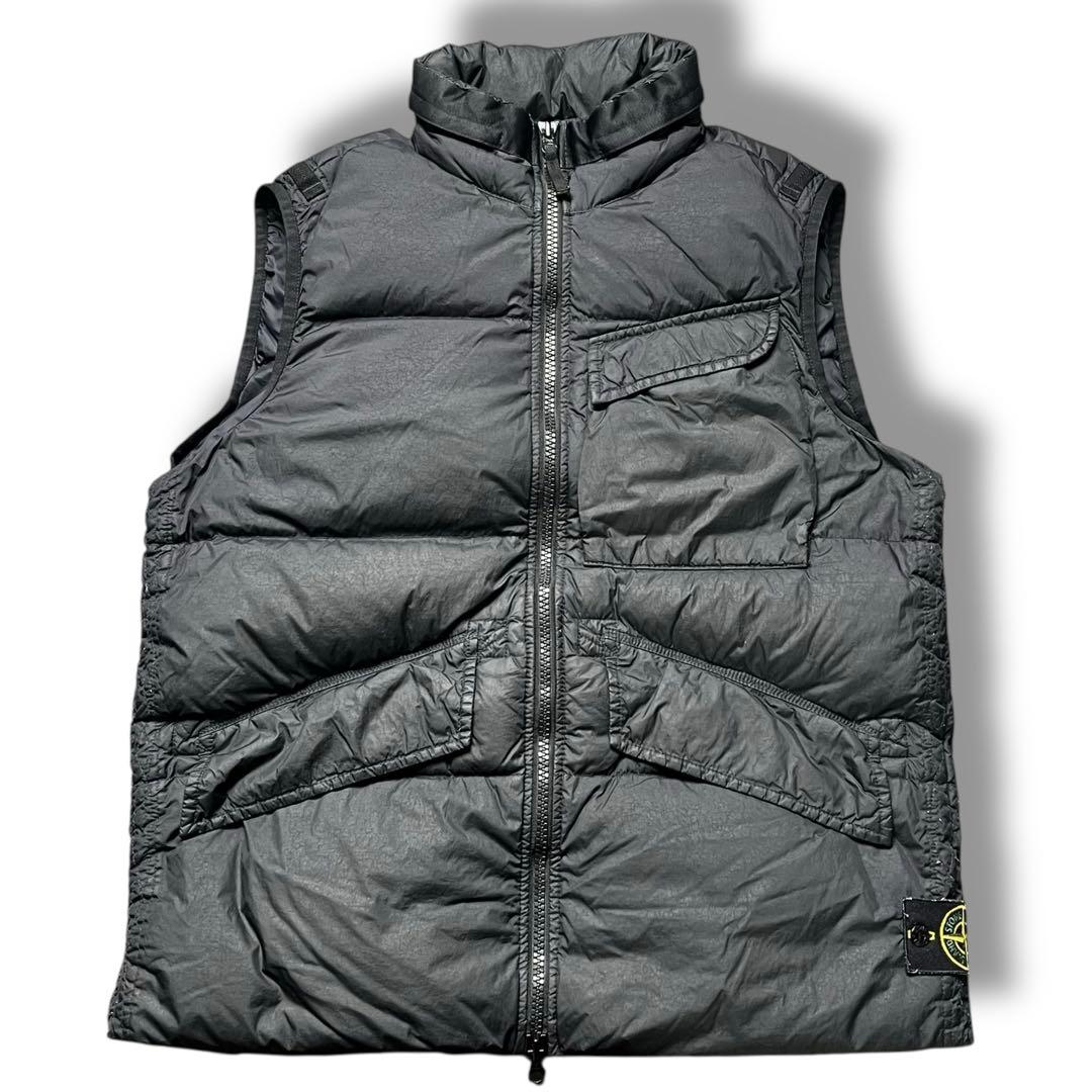 良品 ストーンアイランド archive ダウンベスト アウター ガーメント 黒