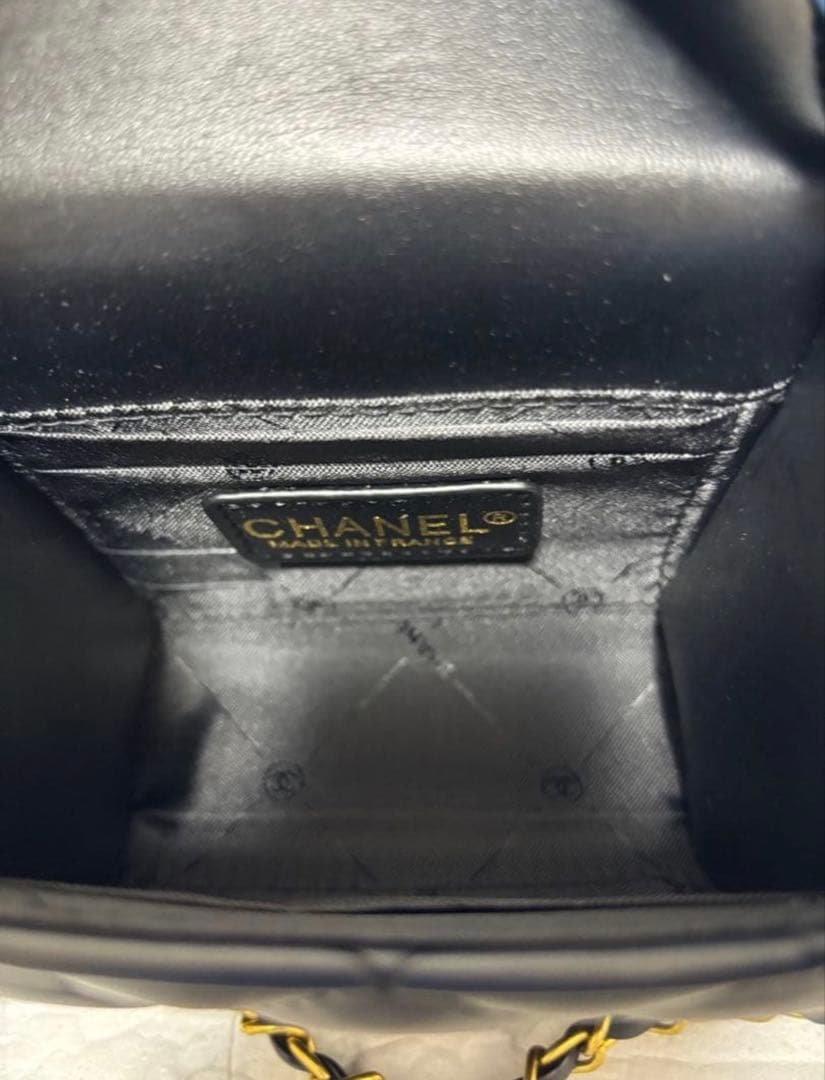 CHANEL MAKEUP ショルダーバッグ ポーチ チェーン キルティング