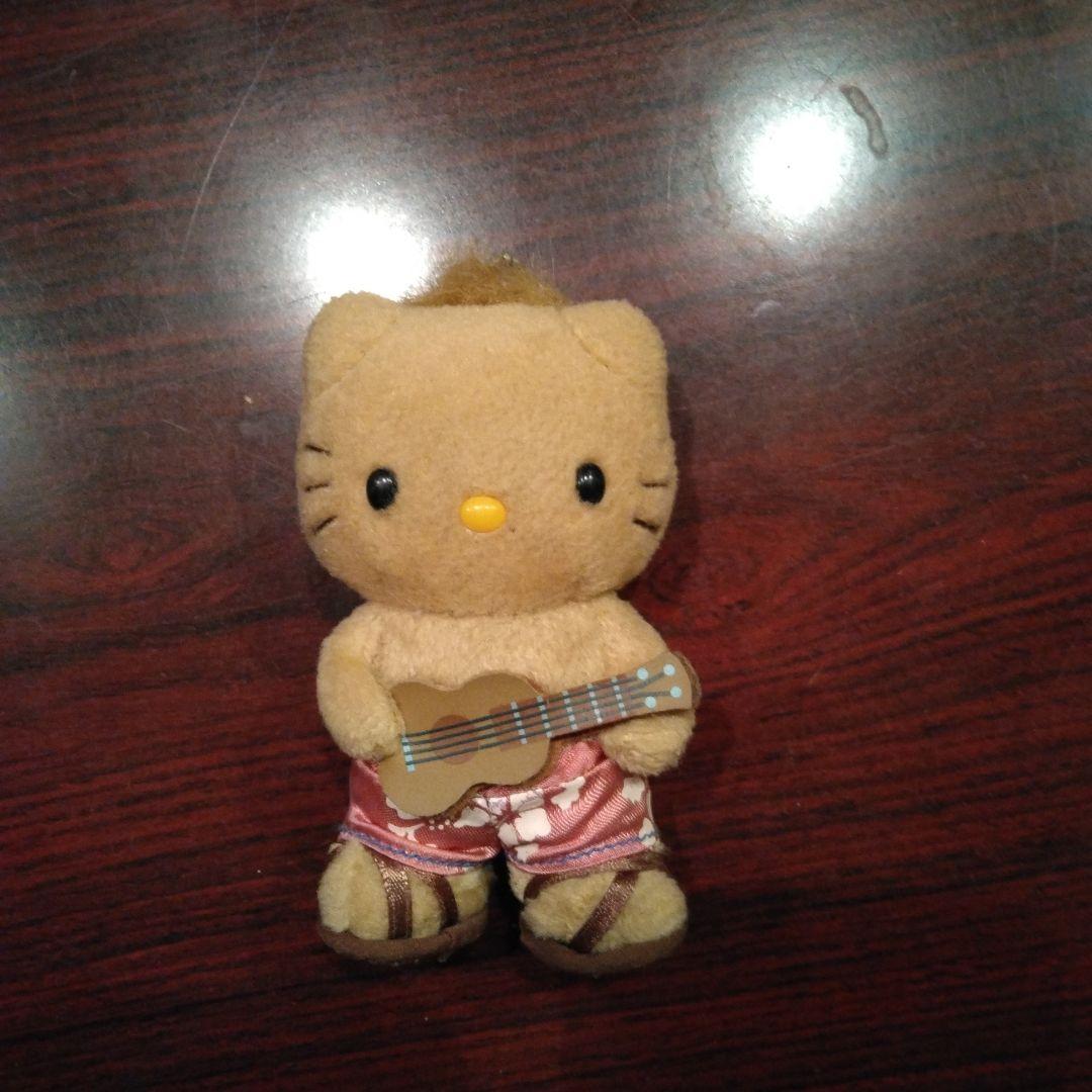サンリオ　ぬいぐるみ　日焼け　ディアダニエル　ウクレレ　12センチ