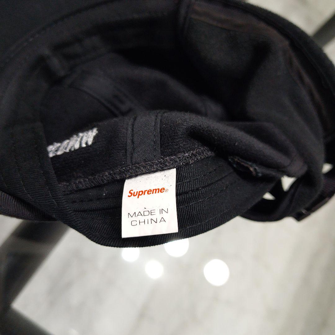 正規品 Supreme シュプリーム ウインドストッパー 6パネル キャップ 黒