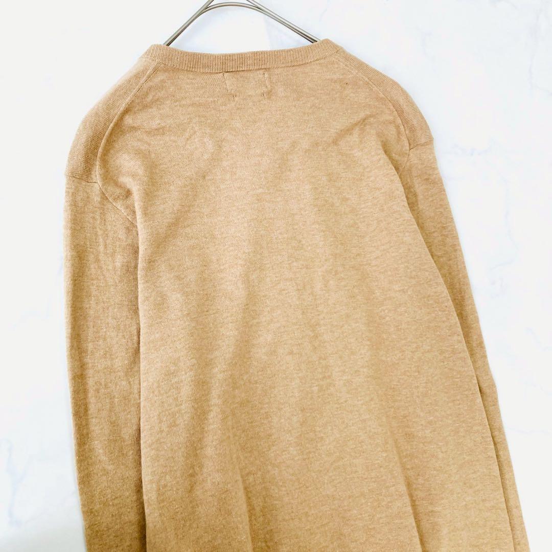 美品✨️現行QRタグ　ポロラルフローレン　Pimaコットンカーディガン　ポニー刺繍