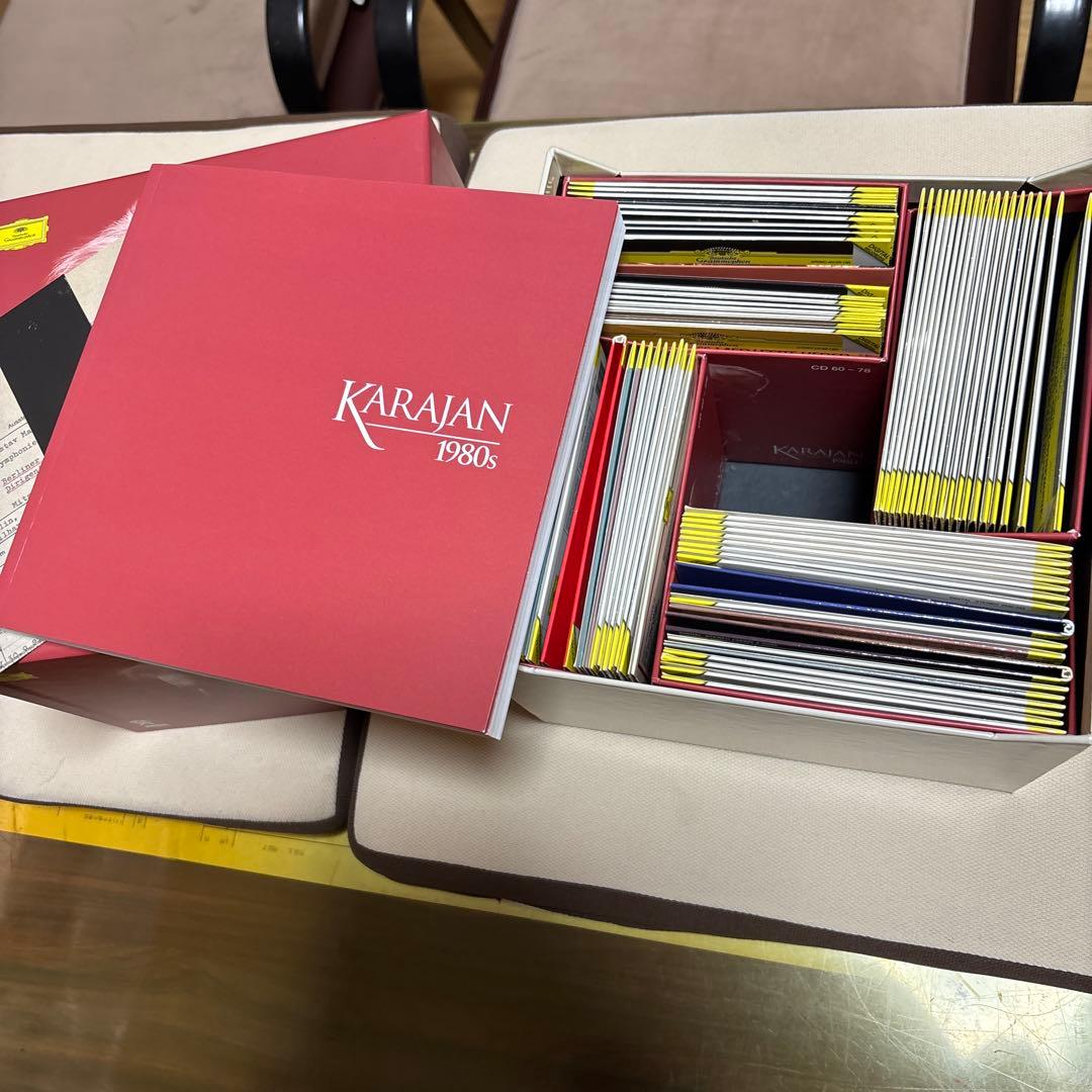 KARAJAN 1980s 限定版ボックスセットCD78枚組。