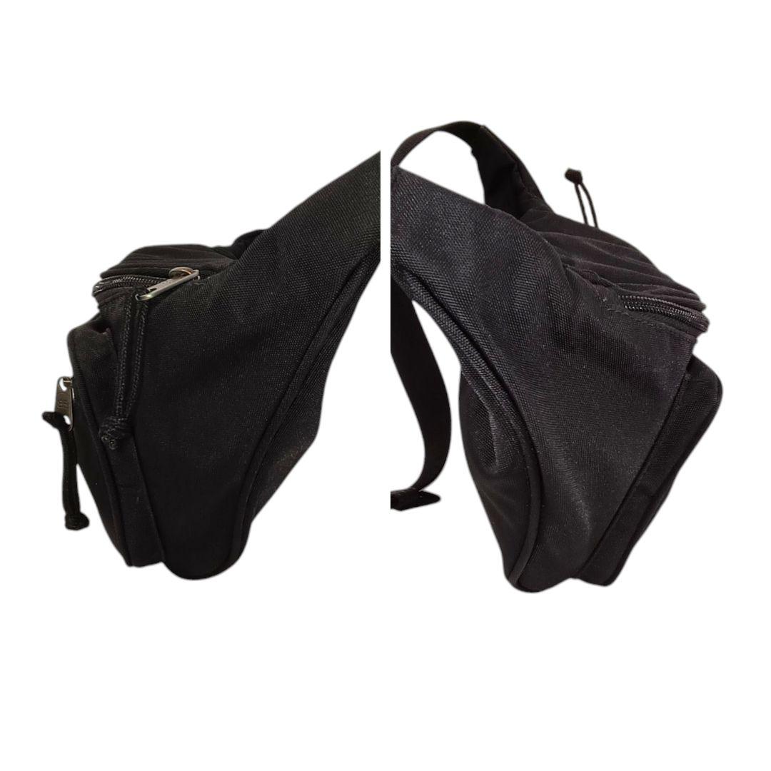 美品 正規品 バレンシアガ ウエストバッグ 黒 ブラック エクスプローラー