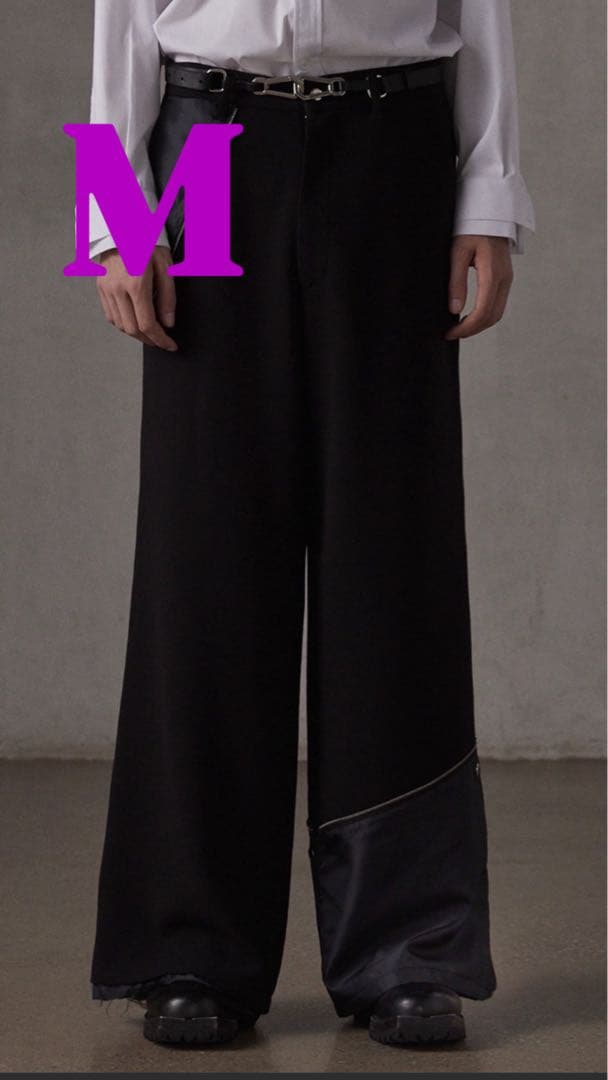 グランシーリバース レイヤードデザイン スラックス