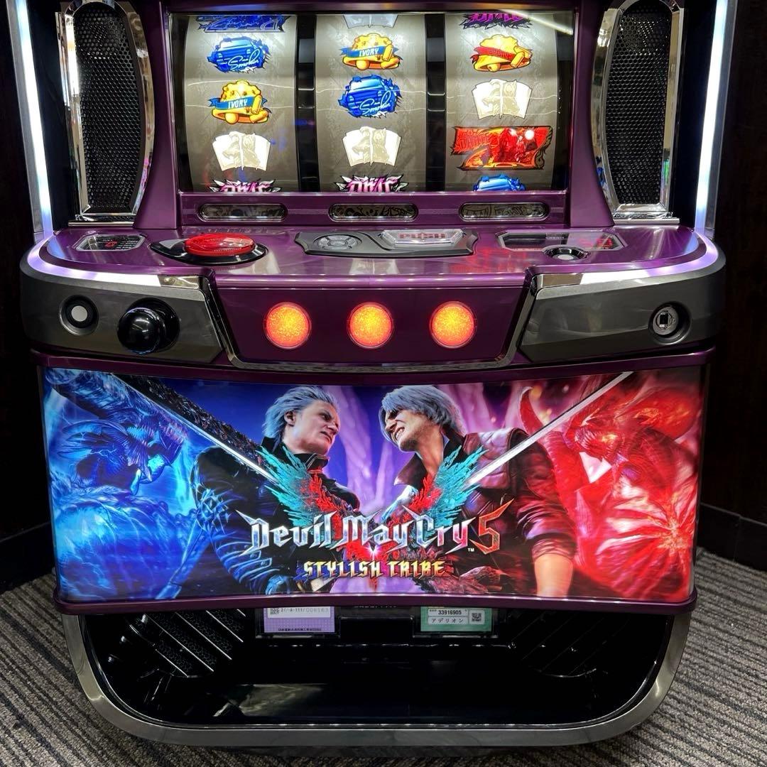 スマスロ 「デビルメイクライ5 スタイリッシュトライブ」　パチスロ実機