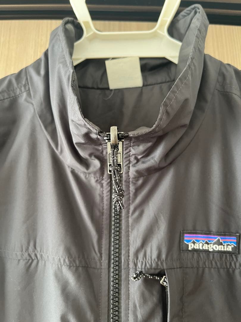18年 patagonia 黒 ダウンベスト ナノパフ　リバーシブル