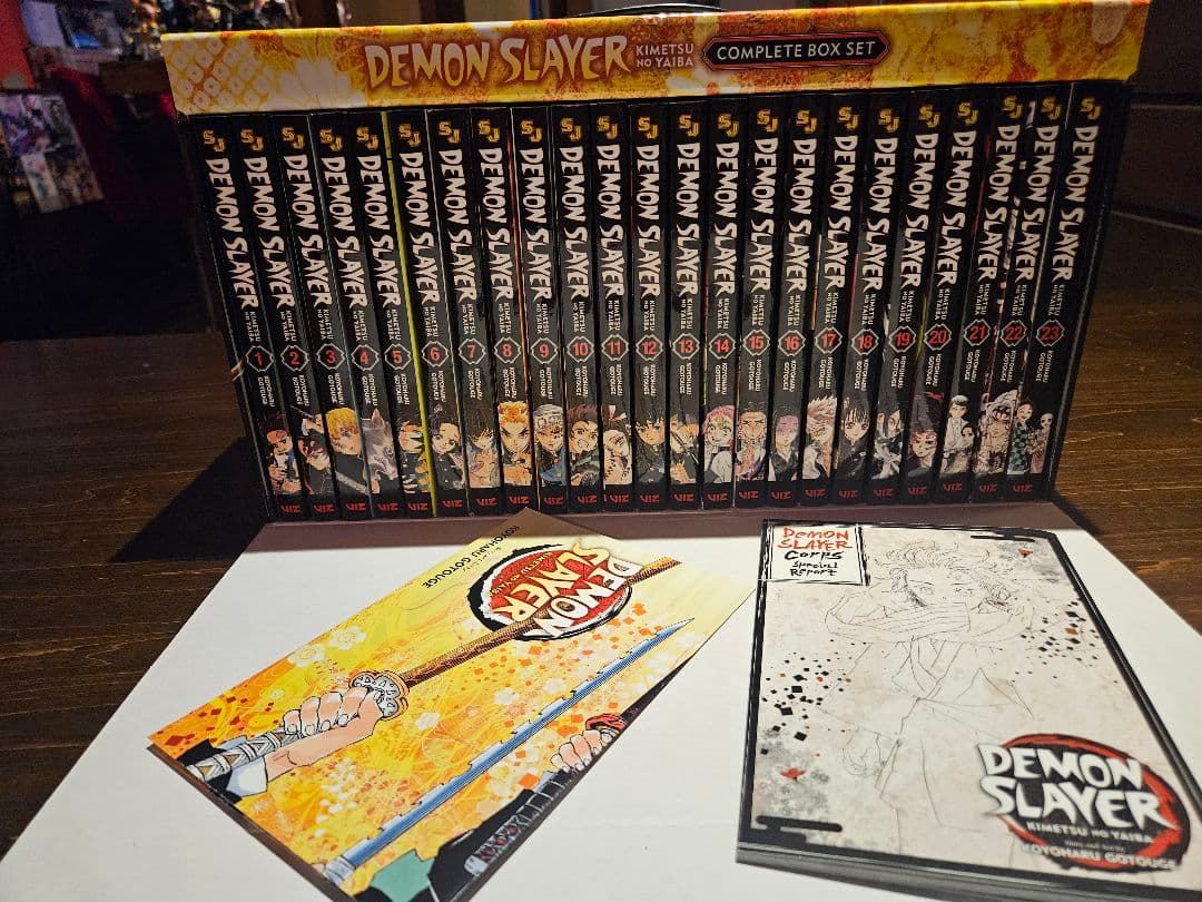 鬼滅の刃　英語版　コンプリートセット　全巻　デーモンスレイヤー