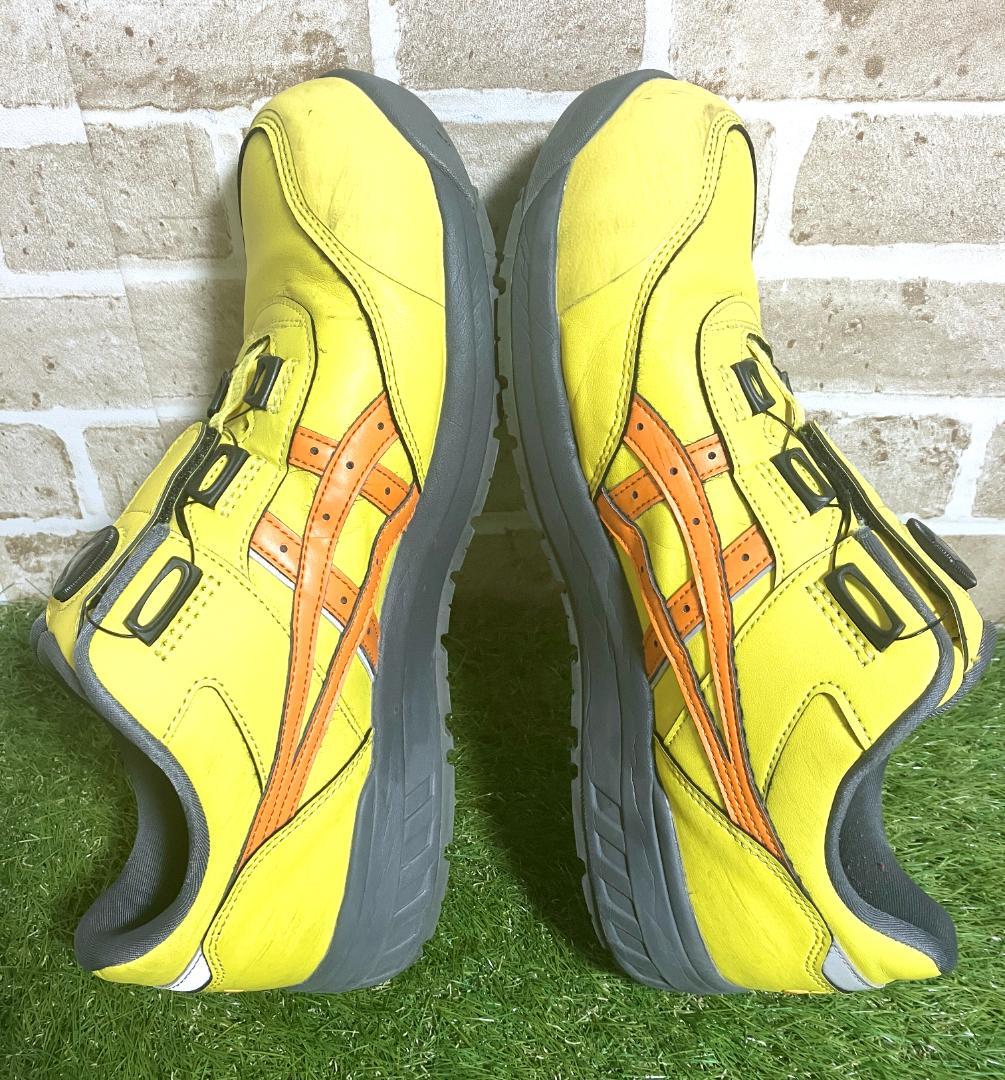 【早い者勝ち】良品 アシックス 1273A029 安全靴 29.0cm イエロー