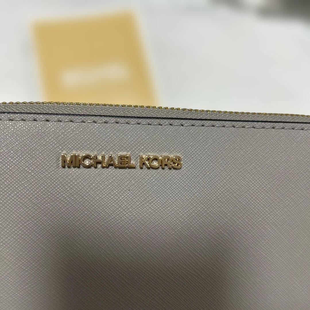 マイケルコース　長財布　グレー　新品未使用　MICHAEL KORS
