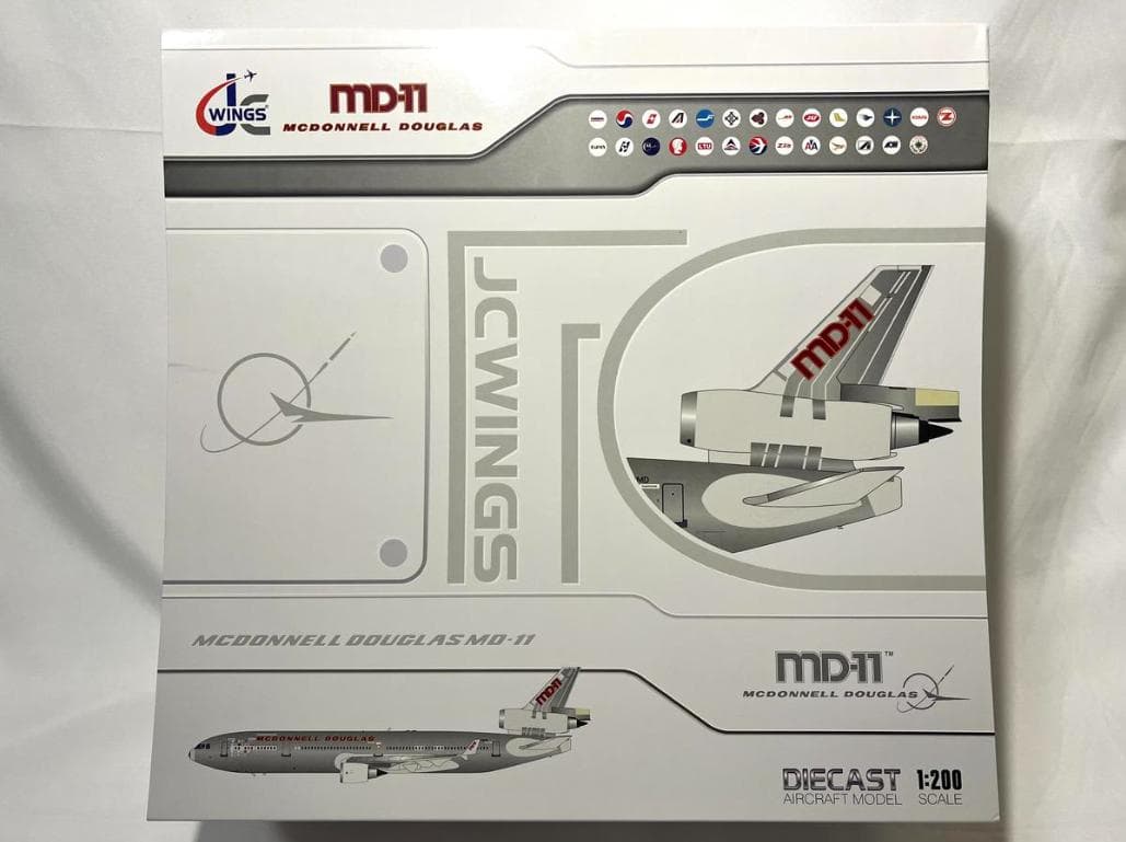 JC Wings 1:200 MD-11 N111MD 初号機