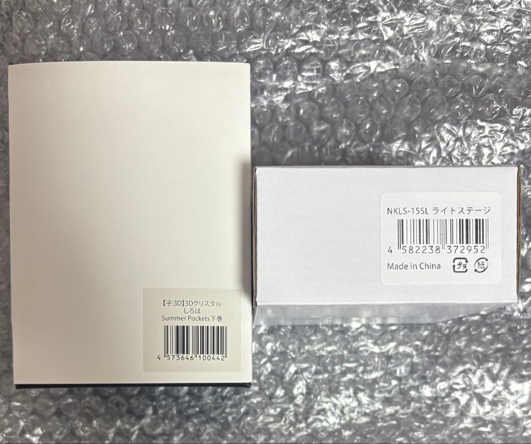 3Dクリスタル 鳴瀬しろは Summer Pockets Blu-ray 特典