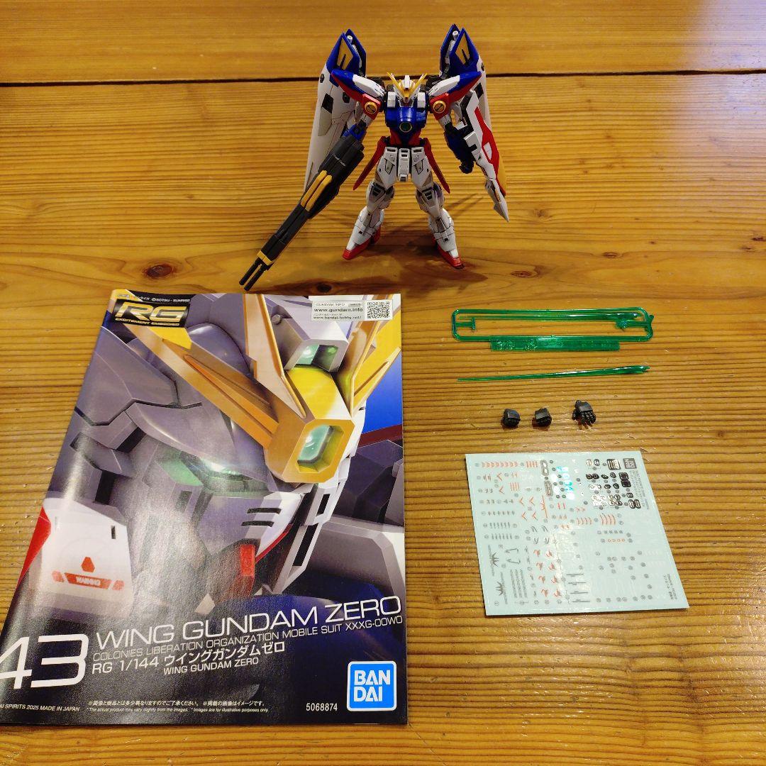 龍*郎様 RGウイングガンダムゼロ　完成品