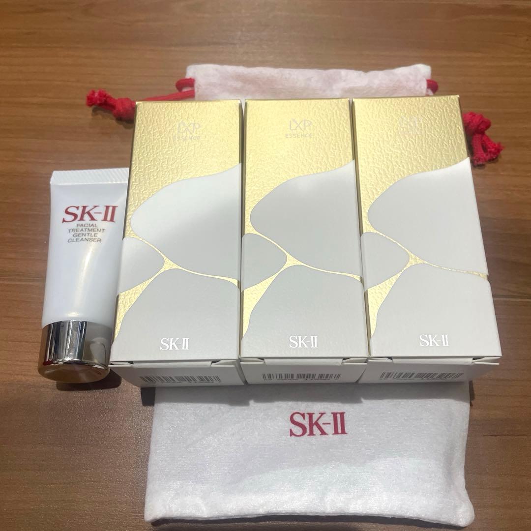 新品未開封SKII SK2 エスケーツーLXP金継ぎ エッセンス30ml×3本
