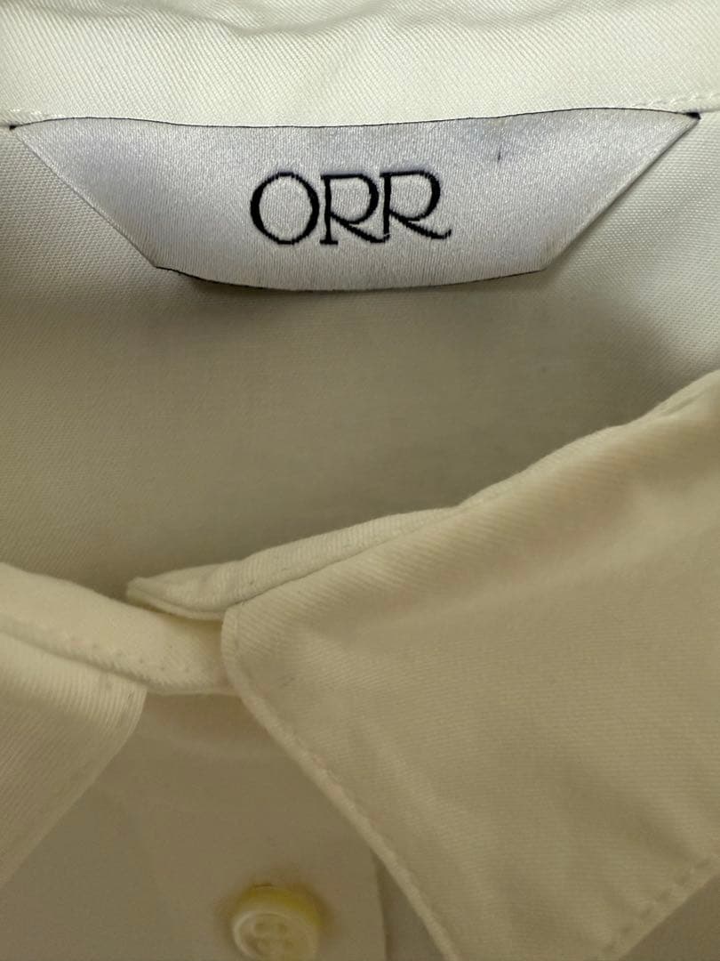 ま*る様 【人気品】ORR オル　ラグランコットンショートシャツ　ホワイト　Mサ