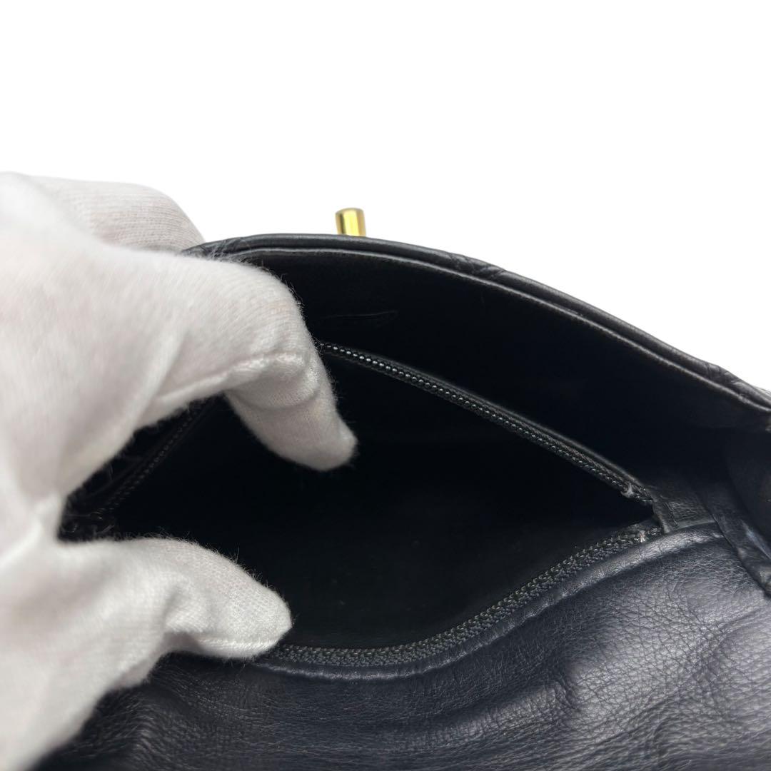 シャネル マトラッセ ラムスキン ウエスト ボディ ショルダー バッグ