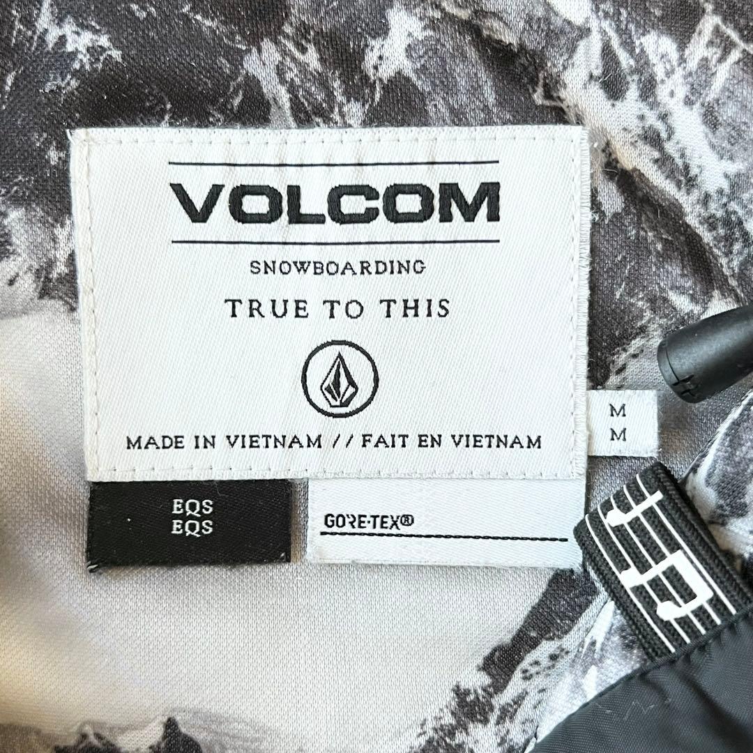 3237【美品】ボルコム　ジャケット ゴアテックス 総柄 花柄　レディース 緑