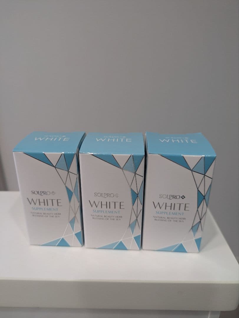 ソルプロプリュスホワイトサプリメント　3箱