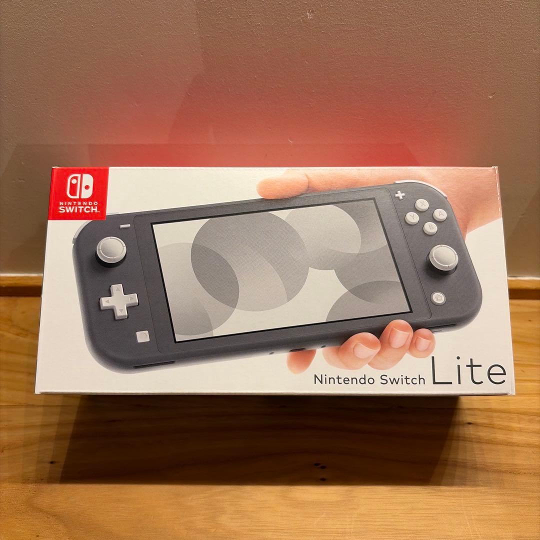 Nintendo Switch Lite 本体 グレー（付属品完備・おまけ付）