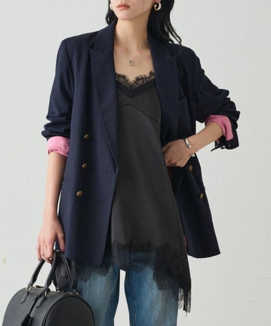 Laungedress レースキャミ