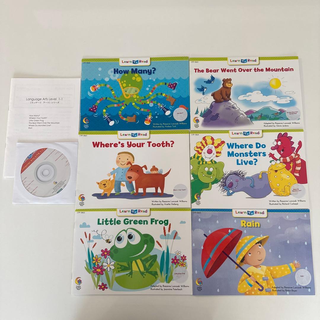 CTP レベル1 絵本24冊+CD+日本語解説書+ワークシート