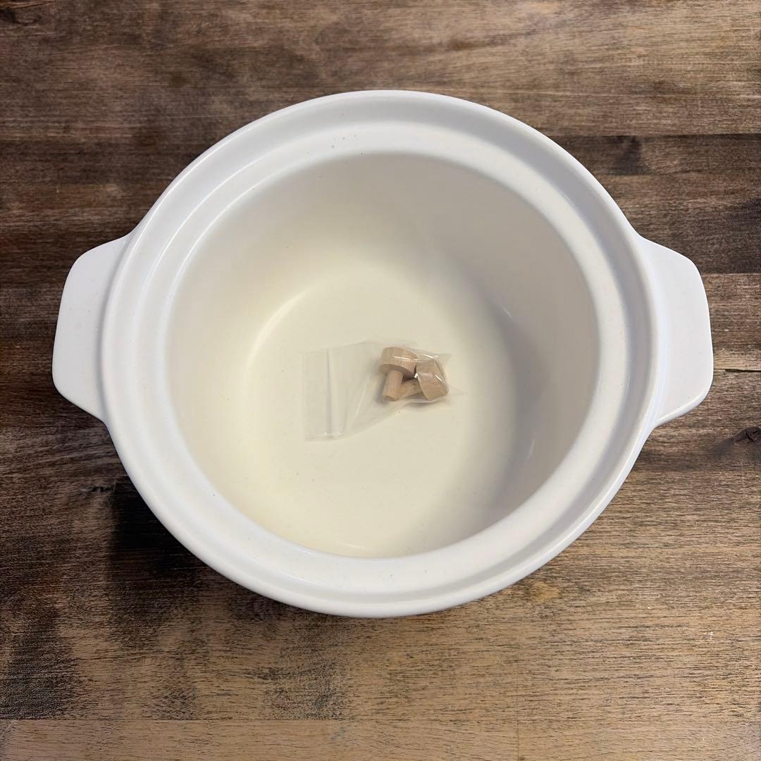 マスタークック　土鍋　3号深鍋　木栓付き