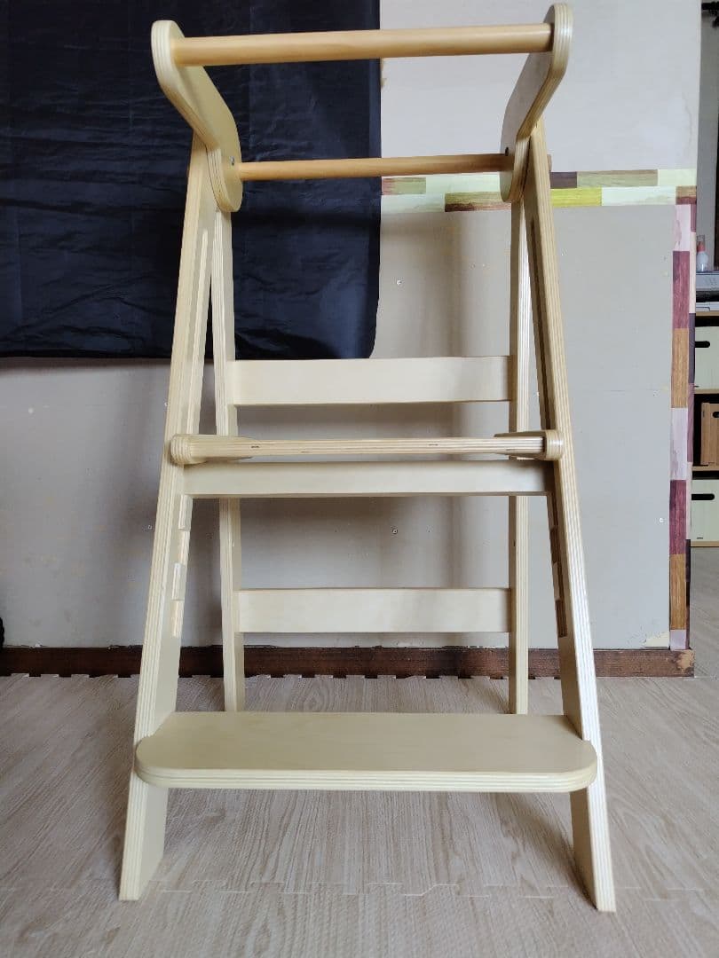 超美 ラーニングタワー 踏み台 育児 お手伝い 安全バー 簡単