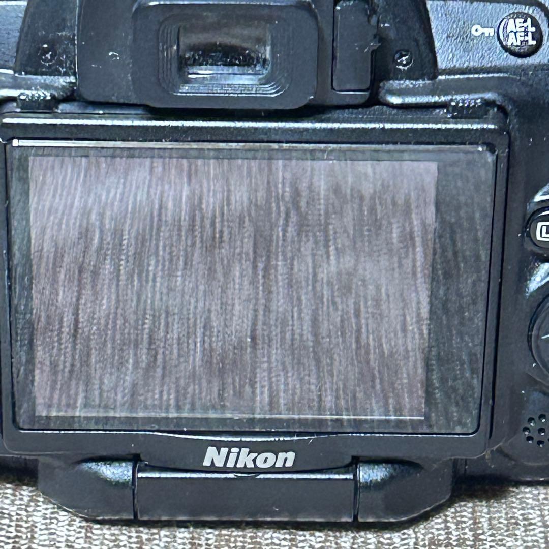 稼働品　ニコン　D5000 レンズキット　シャッター回数7863 付属品完備