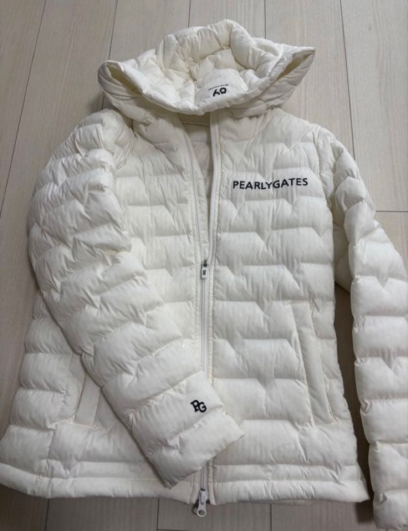 PEARLY GATES ホワイトダウンジャケット 1 M
