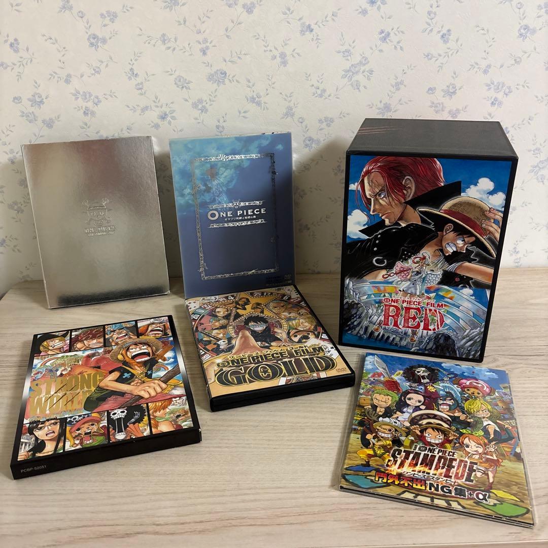 ONE PIECE 映画DVDセット 本編5作＋特典