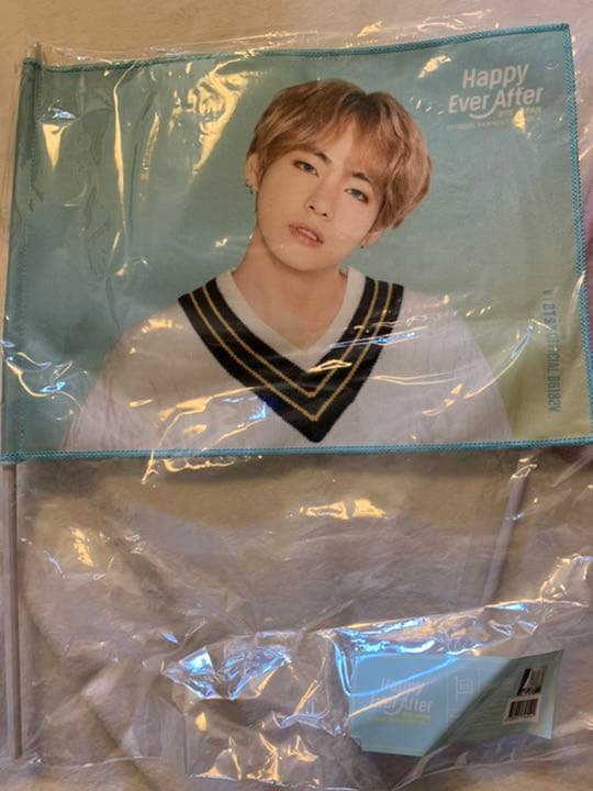 BTS 公式 ペンミ フラッグ テヒョン