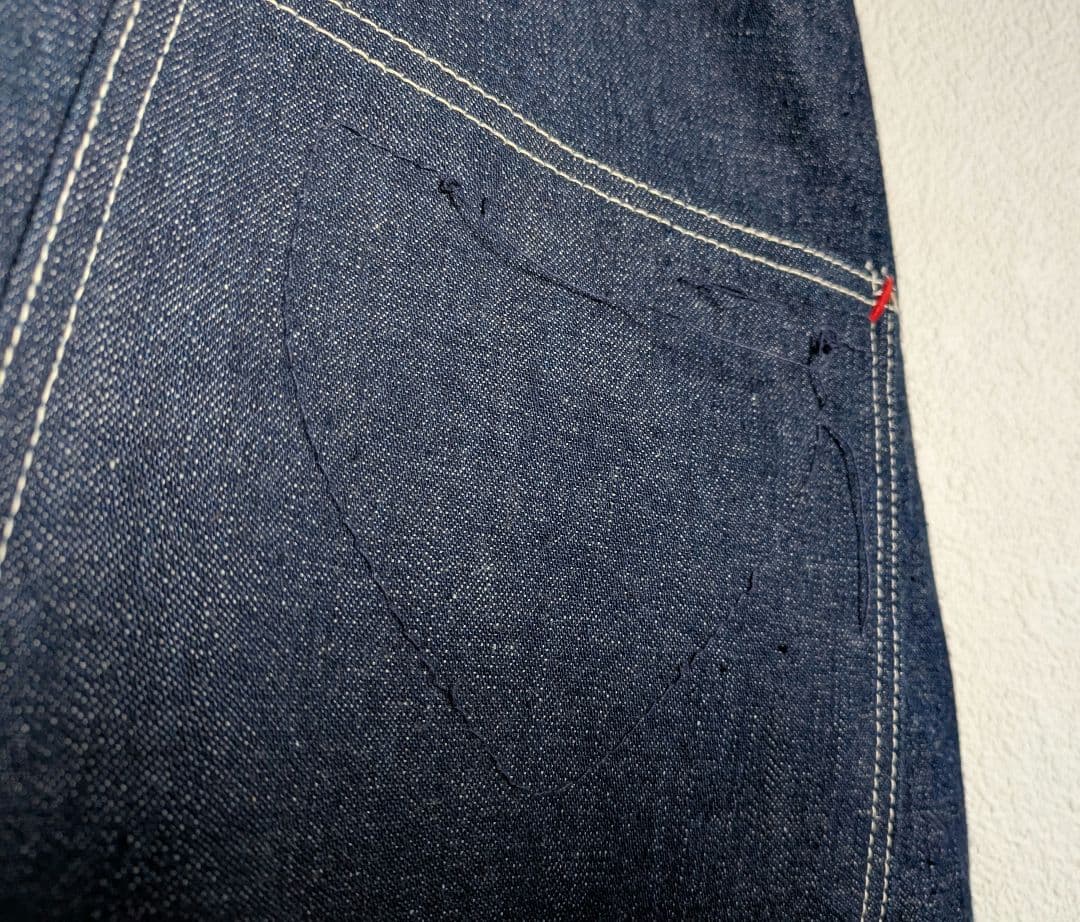 60s　70s　ヴィンテージ　デニム　オーバーオール　ミントコンディション　真紺